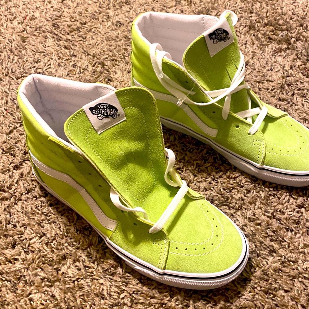 Lime green vans new